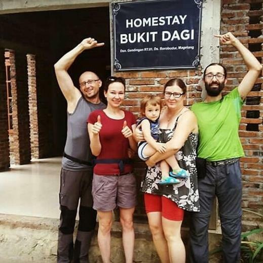 Homestay Bukit Dagi Borobudur Magelang Eksteriør billede